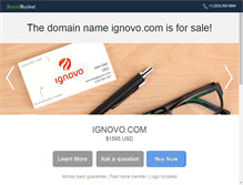 Tablet Screenshot of ignovo.com